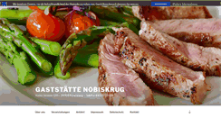 Desktop Screenshot of gaststaette-nobiskrug.de
